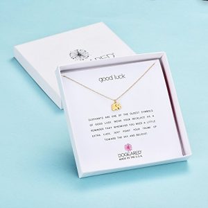 Elephant Good Luck Pendant Necklace: gifts for elephant lovers