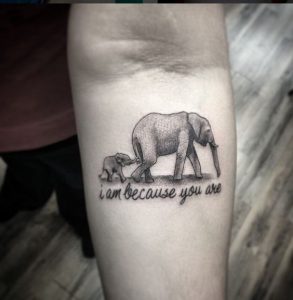 elephant tattoo