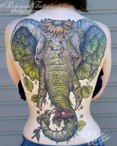elephant tattoo