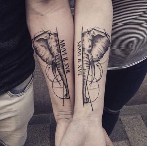 elephant tattoos